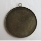 Fassung für Cabochons, antik bronzef. 30,5mm